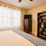 Cozy Bedroom with Dream Shelving