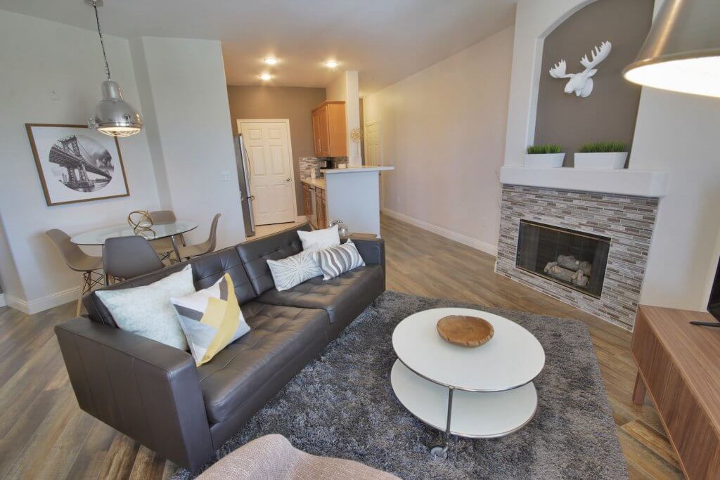 1-bedroom condo furnished