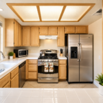 Bright Modern Maple Kitchen Interior- Hillpoints Green Valley Henderson NV