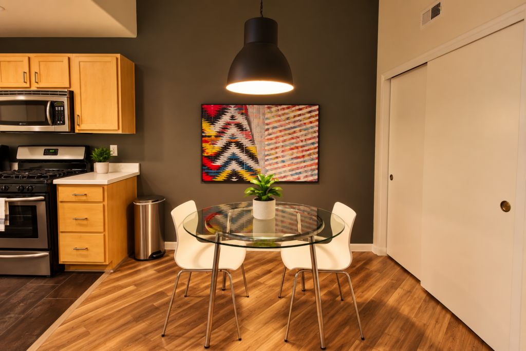 Cozy Modern Dining Nook- Spectrum 140 Henderson NV