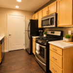 Cozy Modern Galley Kitchen – Spectrum 140 Henderson NV