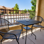 Sunlit Balcony Retreat with Patio Furniture- Spectrum 140 Henderson NV