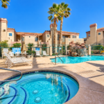 Sunlit Desert Resort Pool Courtyard- Hillpoints Green Valley Henderson NV