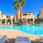 Sunny Mediterranean Pool Courtyard- Hillpoints Green Valley Henderson NV