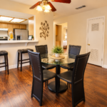 Warm Modern Dining and Kitchen Interior- Hillpoints Green Valley Henderson NV