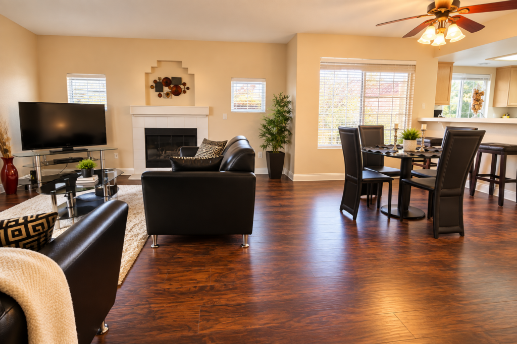 Warm Modern Open-Plan Living Space- Hillpoints Green Valley Henderson NV