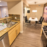 Bright Modern Kitchen and Dining Interior