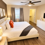 Warm Contemporary Bedroom Retreat