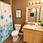 Warm Modern Bathroom Retreat (1)