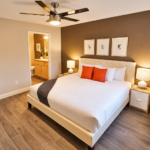 Warm Modern Bedroom Retreat