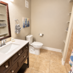 Bright Modern Neutral Bathroom Interior