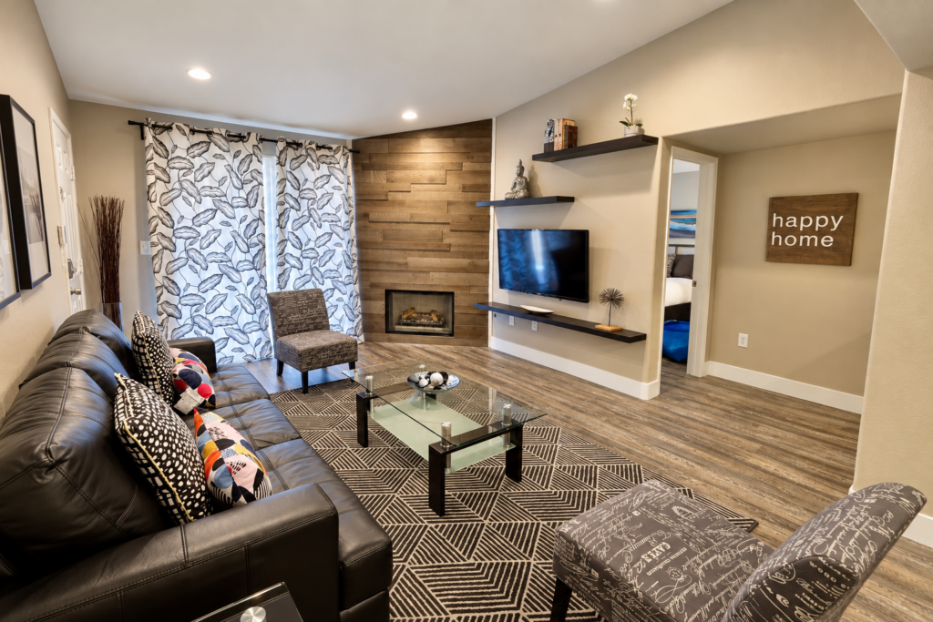 Cozy Neutral Living Room Interior
