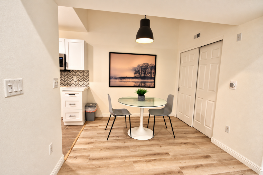 Bright Modern Dining Nook