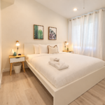 Warm Minimalist Bedroom Retreat