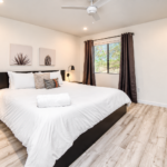 Bright Modern Bedroom with Neutral Decor