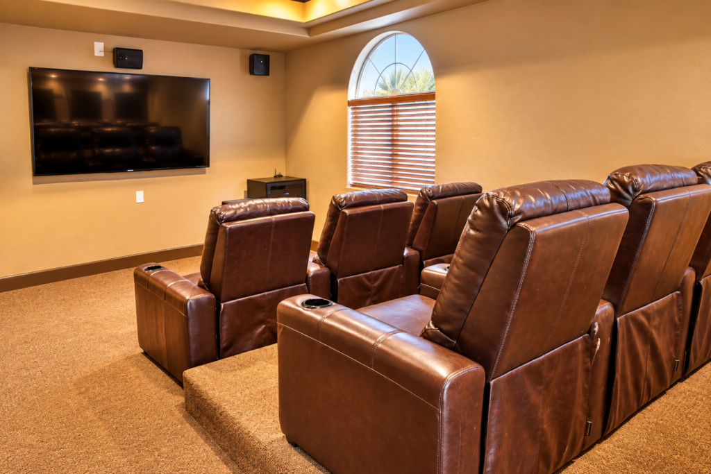 Rancho Viejo Community Movie Room